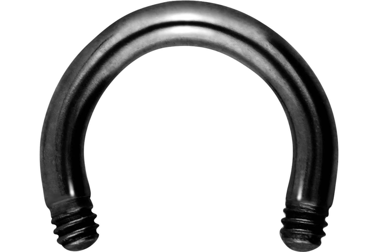 Chirurgenstahl Hufeisenring Piercing ohne Kugeln